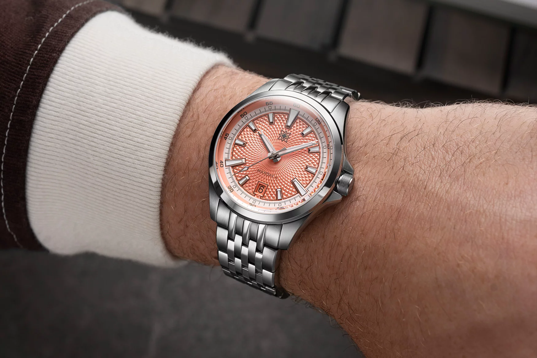 Second-Hour-Mandella-Mk3-Salmon-Wrist.jpg