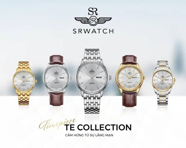 Bộ sưu tập đồng hồ nam đa dạng tại SRWatch Việt Nam
