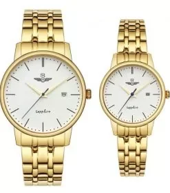 Đồng hồ cặp đôi SRWATCH SR1075.1402TE trắng