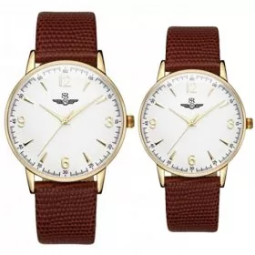 Đồng hồ đôi SRWATCH SR2086.4602RNT trắng