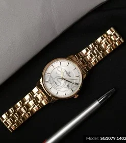 Đồng hồ nam SRWATCH SG1079.1402TE TIMEPIECE trắng cao cấp