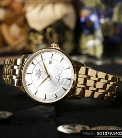 Đồng hồ nam SRWATCH SG1079.1402TE TIMEPIECE trắng giá tốt
