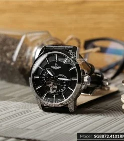Đồng hồ nam SRWATCH SG8872.4101 đen - 2